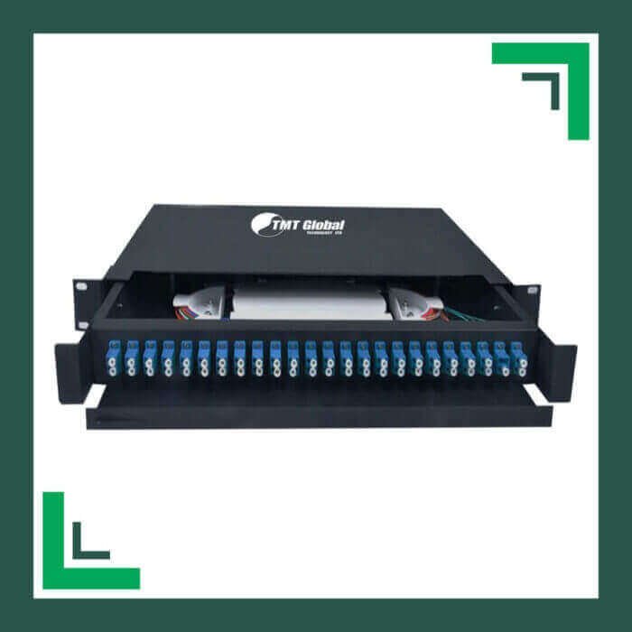 Fiber Patch Panel 48port LC-UPC Duplex Adapter Sliding Type