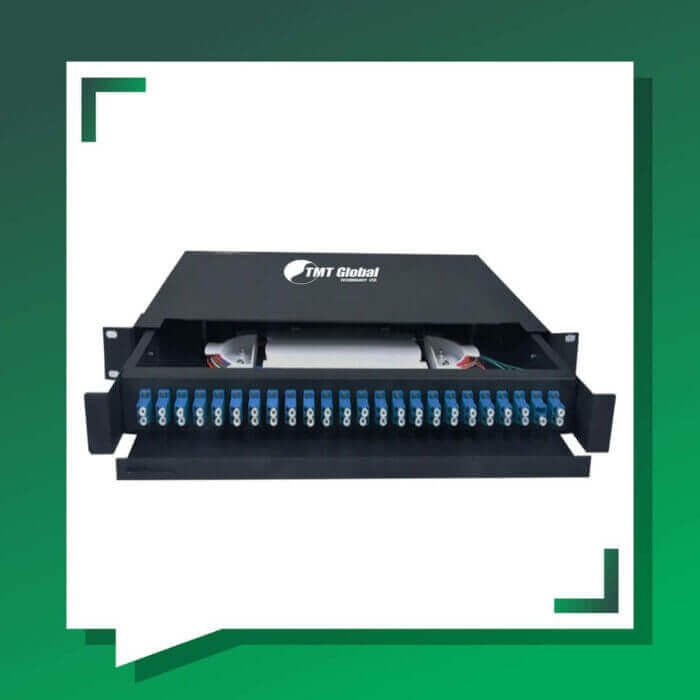 Fiber Patch Panel 48port LC-UPC Duplex Adapter Sliding Type