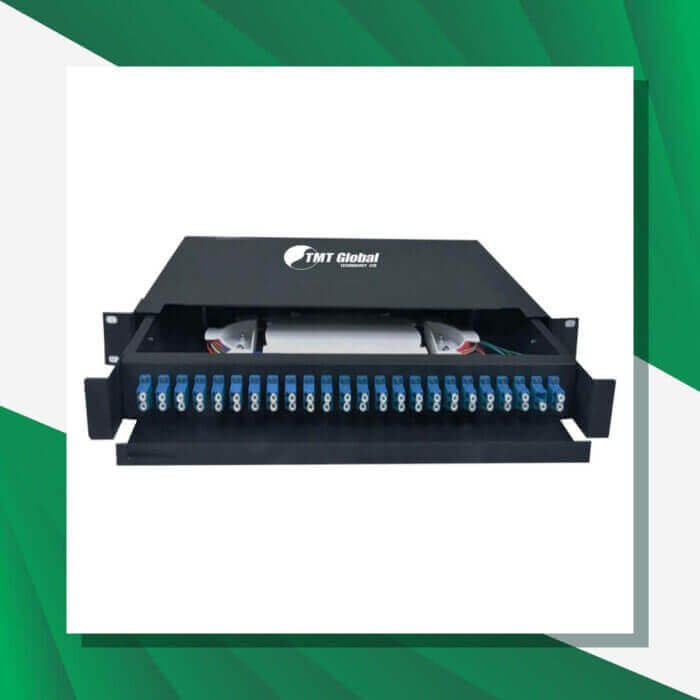 Fiber Patch Panel 48port LC-UPC Duplex Adapter Sliding Type
