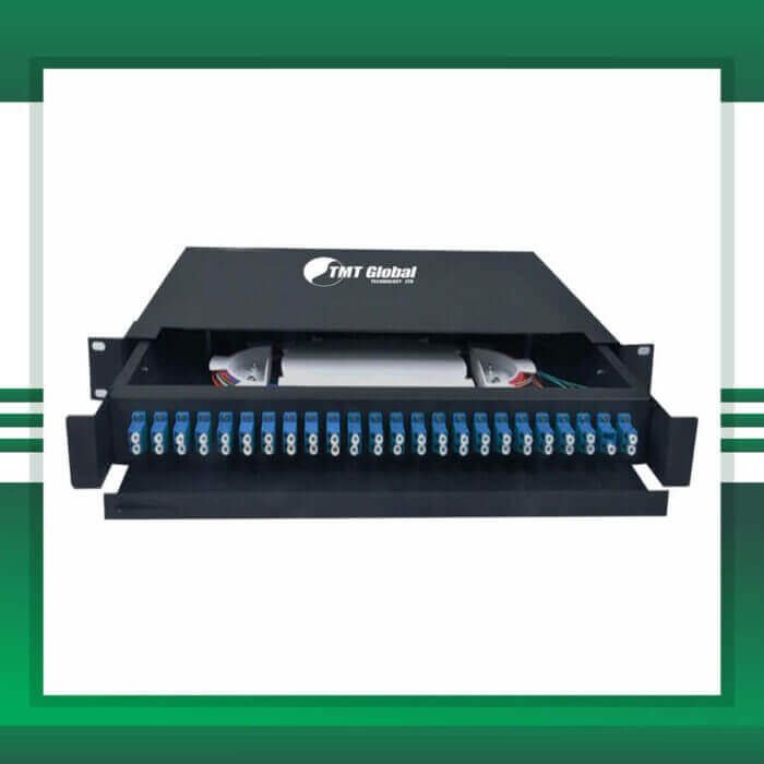 Fiber Patch Panel 48port LC-UPC Duplex Adapter Sliding Type