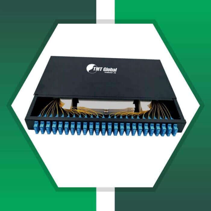 Fiber Patch Panel 48port SC-UPC Duplex Adapter Sliding Type