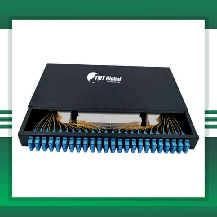 Fiber Patch Panel 48port SC-APC Duplex Adapter Sliding Type