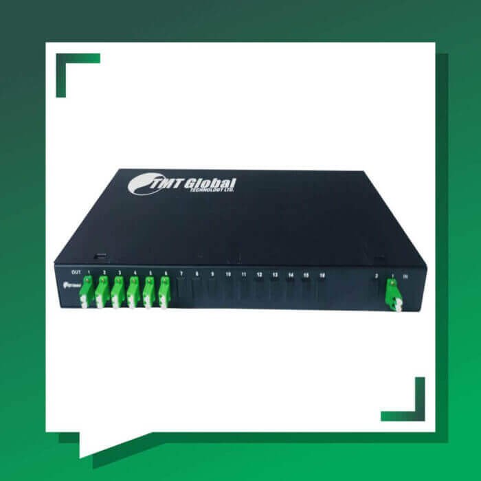 Fiber Splitter LC-APC Rack Mounted 2X12
