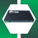 Fiber Optic Splitter LC-APC Rack Mounted 2X4