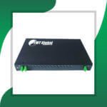 Fiber Optic Splitter LC-APC Rack Mounted 2X4