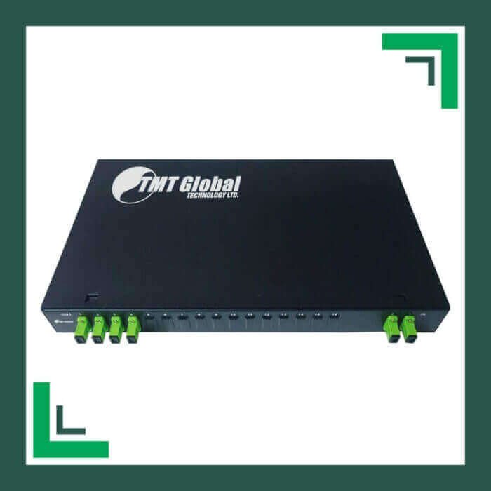 Fiber Splitter SC-APC Rack Mounted 2X4