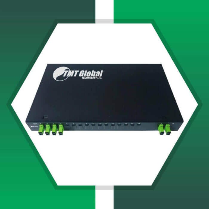 Fiber Splitter SC-APC Rack Mounted 2X4
