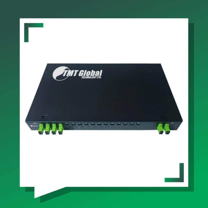Fiber Splitter SC-APC Rack Mounted 2X4