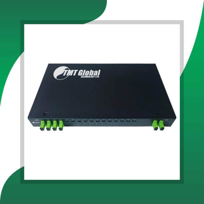 Fiber Splitter SC-APC Rack Mounted 2X4