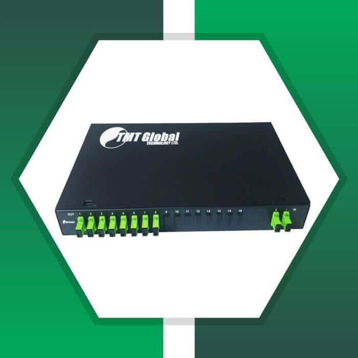 Fiber Splitter SC-APC Rack Mounted 2X8