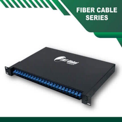 Fiber Patch Panel 24port SC-UPC Simplex Adapter Sliding