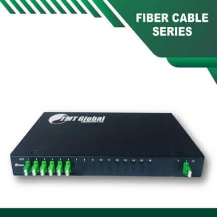 Fiber Splitter LC-APC Rack Mounted 2X12